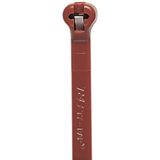 TY25M-1 CABLE TIE 50LB 7IN BROWN NYLON
