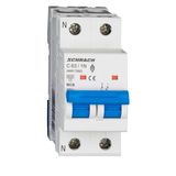 Miniature Circuit Breaker (MCB) AMPARO 6kA, C 63A, 1+N