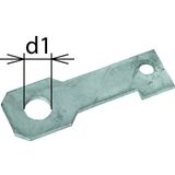 Connection bracket IF3 straight bore diameter d1 26 mm