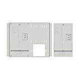 Set Meter box insert 1-row, 2 meter boards / 8 Modul heights