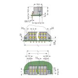 PCB terminal block 2.5 mm² Pin spacing 5 mm gray