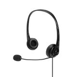 USB Type A Wired Headset with In-Line Control USB Stereo Headphone with condenser microphone