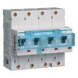 SLS switch 4-pole 3P+N E characteristic 50A for DIN rail mounting