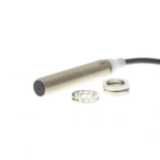 Proximity sensor, inductive, nickel-brass, M12, unsheilded, 5 mm, PNP-