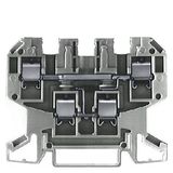 Two-tier terminal thermoplastic connection on both ends LED terminal, red, 6....