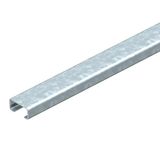 CM3015UP2000FS Profile rail unperforated, slot 16mm 2000x30x15