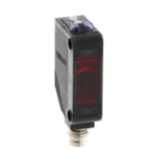 Photoelectric sensor, rectangular housing, red LED, through-beam, rece