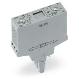 Relay module Nominal input voltage: 24 VDC 1 make contact gray