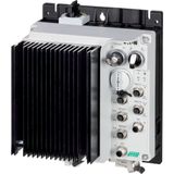 Speed controllers, 5.6 A, 2.2 kW, Sensor input 4, Actuator output 2, 400/480 V AC, PROFINET, HAN Q4/2, with manual override switch, STO (Safe Torque O