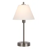 Touch TWO table Lamp E14/40W Sat chrome/Opal G