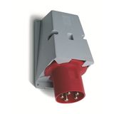 Surface inlet, 1h, 63A, IP44, 3P+N+E