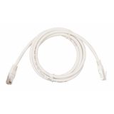 CAT6 Patch Lead White 5.0m