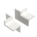 PLM CC 0410 RW Wall connection collar set for corner mounting 85x175x117