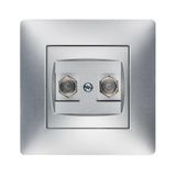 VOLANTE SOCKET 2xTV TYPE F-F