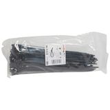 Cable tie Colring - w. 7.6 mm - L. 290 mm - sachet 100 pcs - black