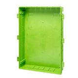 BACK BOX FOR 40 CDKI GREEN WALL FLUSH MOUNTING DISTRIBUTION BOARD 24 (12X2) MODULES - FOR PLASTERBOARD WALLS
