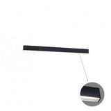 Linear Ceiling L1140 4000K Black Microprismatic Di