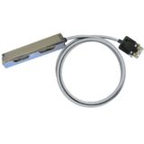 PLC-wire, Digital signals, 24-pole, Cable LiYY, 5 m, 0.25 mm²