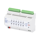 SWITCH AND ROLLER SHUTTERS ACTUATOR - 6/12 CHANNELS - 8AX - MANUAL OPERATION - KNX - IP20 - 8 MODULES - DIN RAIL MOUNTING