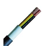Halogen-Free Cable N2XH-J 3x6re black, circular solid