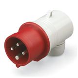 PLUG 3P+E IP44 32A 6h 380-415V AC