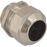 Cable gland Progress brass Pg21 multiple cables 6x Ø4.8-6.0mm