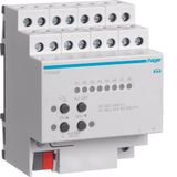 Fancoil 2 outputs 10A, hand status, KNX