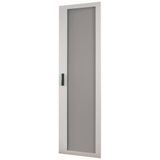 Transparent door (steel sheet) with clip-down handle IP55 HxW=1730x570