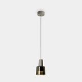 Pendant Khoi Surfaced LED 19.5W 3000K Cement grey 907lm