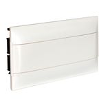 1X18M FLUSH CABINET WHITE DOOR EARTH+XNEUTRAL TERMINAL BLOCK FOR DRY WALL