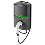 I-CON WALL BOX - WALL-MOUNTING CHARGING STATION - AUTOSTART - TYPE 2 MOBILE WITH CABLE - 11 KW - IP55