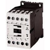 Contactor, 3 pole, 380 V 400 V 4 kW, 1 N/O, 230 V 50 Hz, 240 V 60 Hz, 