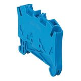Terminal block Viking 3 - spring - 1 connect - 1 entry/1 outlet - pitch 5 - blue