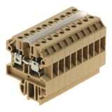 Feed-through terminal block, Screw connection, 2.5 mm², 800 V, 24 A, N