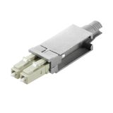 FO connector, IP67 with housing, Connection 1: LC, Connection 2: Crimp