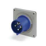 INLET 32A 2P 3W IP44 6h