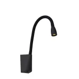 GALEN Wall Light LED 3W 3000K Flex Arm Black