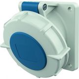 Receptacle angled, 32A3p 6h230V, IP67