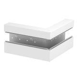 GS-AA70210RW  Outer corner, for Rapid 80 channel, 70x210mm, pure white Steel