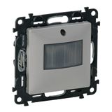 Motion sensor with neutral Valena Life - with cover plate - aluminium
