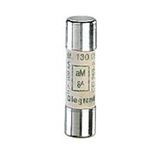 HRC cartridge fuse - cylindrical type aM 10 x 38 - 8 A - w/o indicator
