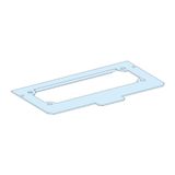 CUT-OUT METAL GLAND PLATE W300 /G IP30