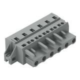 1-conductor female connector CAGE CLAMP® 2.5 mm² gray