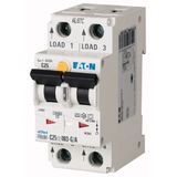 Electronic RCD/MCB combination, 10 A, 10 mA, MCB trip characteristic: C, 2p, RCD trip characteristic: A