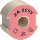 Push-in gauge screw DII E27 500V ceramics 25A according DIN 49516