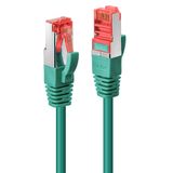 7.5m Cat.6 S/FTP Network Cable, Green RJ45, M/M, 250MHz, Copper, 27AWG