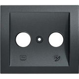 Thea Blu Accessory Black Sat Socket Terminated (Sat-TV)