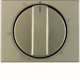 Centre plate for mechanical timer, arsys, light bronze matt, al. lacq.