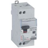 Monoblock differential circuit breaker DX³6000 10kA high inlet and low outlet U+N screw 230V~ - 6A - typeF 300mA