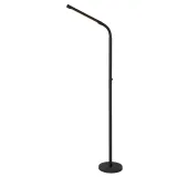 Lucide GILLY - Floor reading lamp - LED Dim. - 3 StepDim - Black